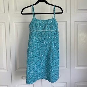 Rave city light blue flora dress
